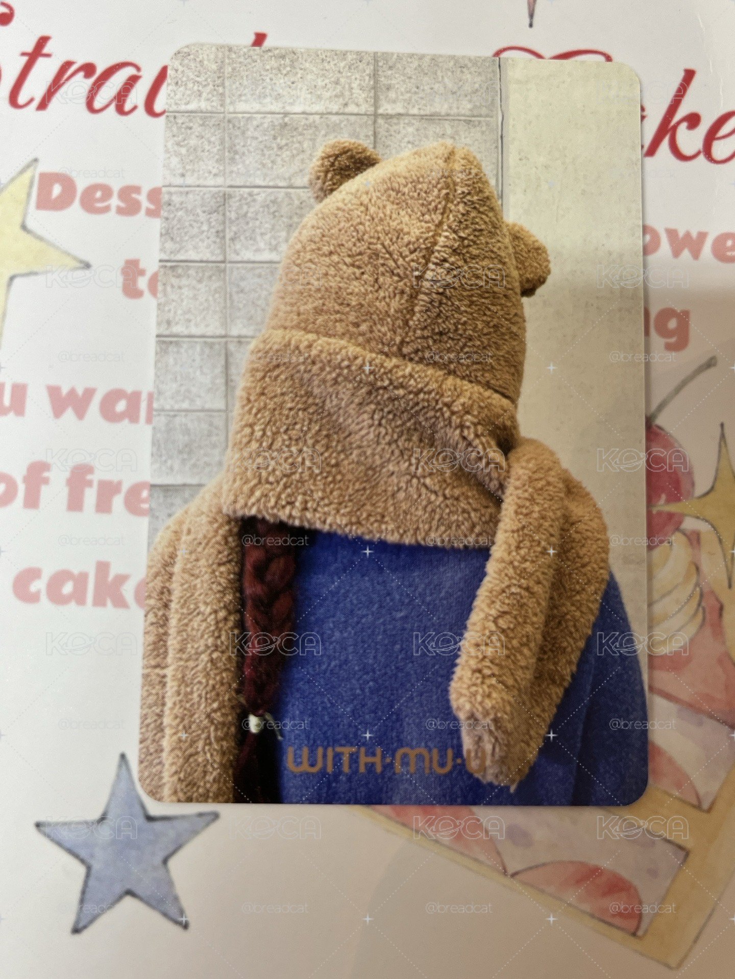 STAYC ISA Teddy Bear 泰迪熊 wm 小熊莎