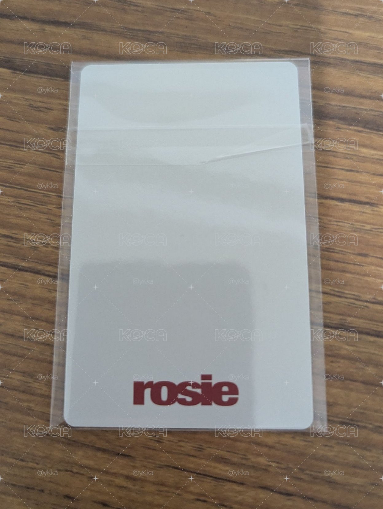 Rosie黑廠特典 麥克風造型
