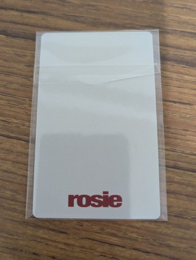 Rosie黑廠特典 麥克風造型