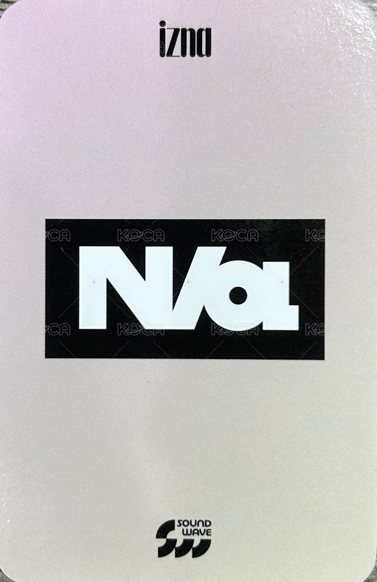 N/a sw 1.0預售 特典卡  背面