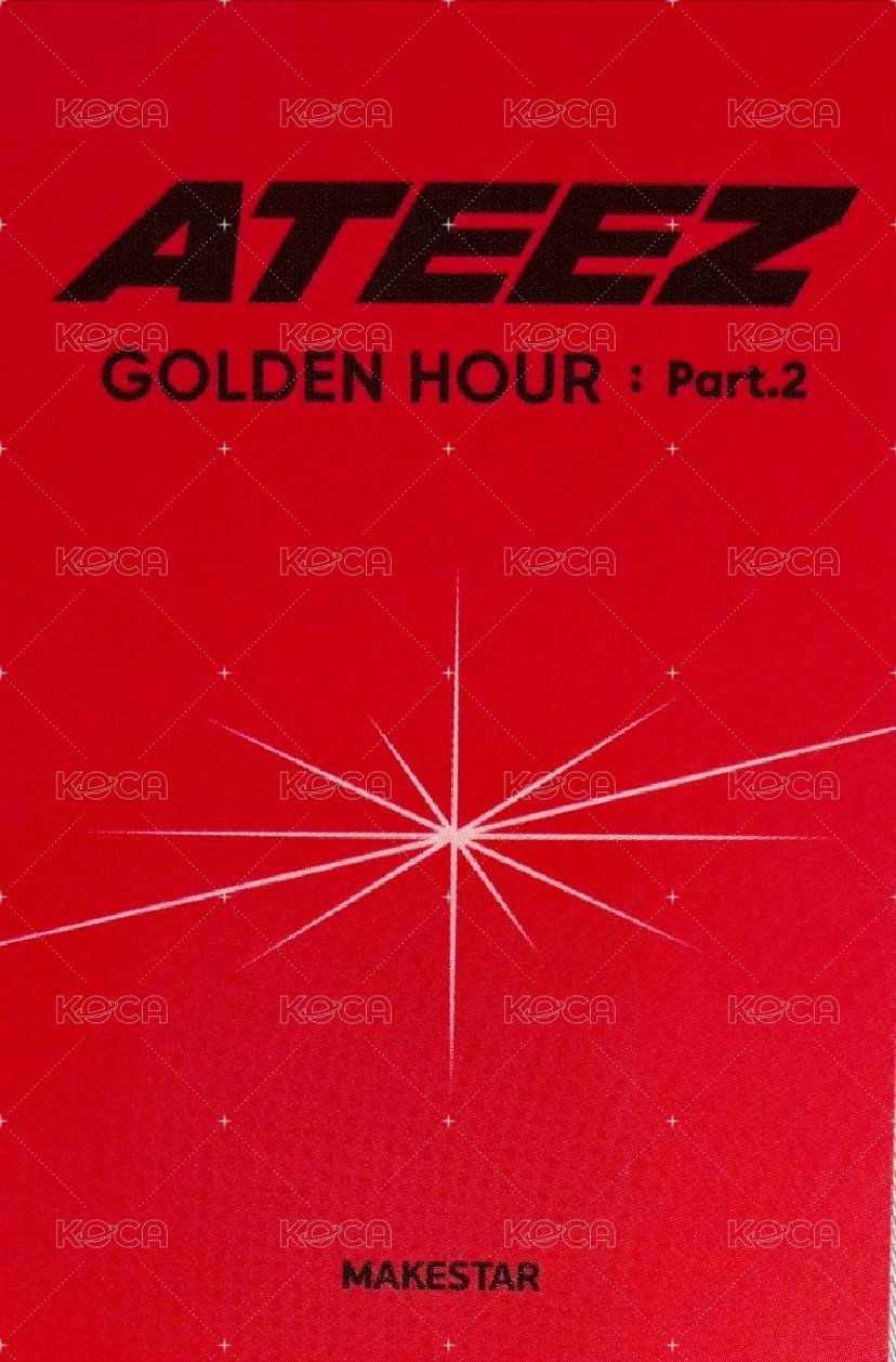 GOLDEN HOUR : Part.2 ms 特典卡  背面