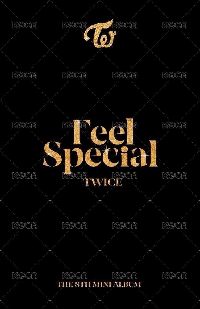 Feel Special 專輯卡 專卡 背面