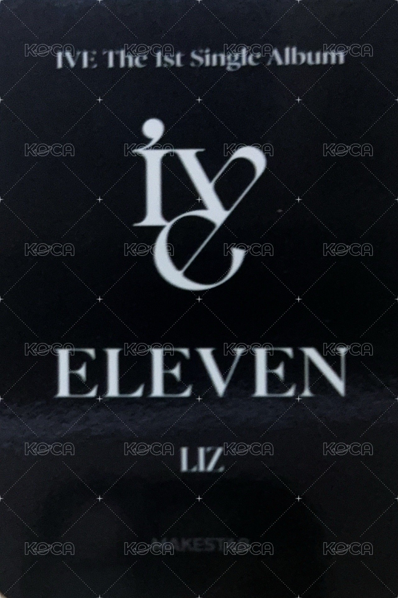 ELEVEN ms 1.0 簽售卡  背面