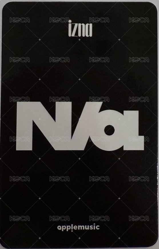 N/a am 特典卡  背面
