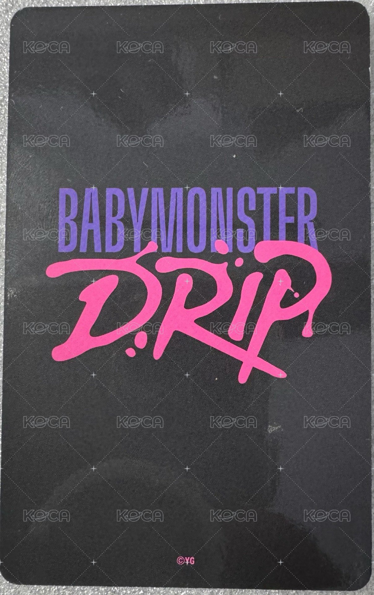 DRIP 隨機卡 日本隨機卡 Chiquita 背面