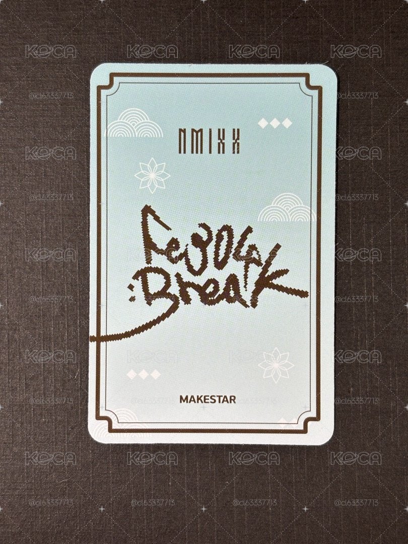 NMIXX MS 4.0 花書生莉