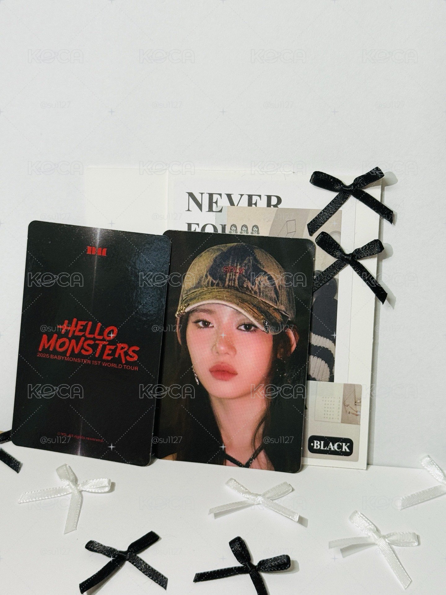 BABYMONSTER RORA 李茶仁 首爾場週隨機卡