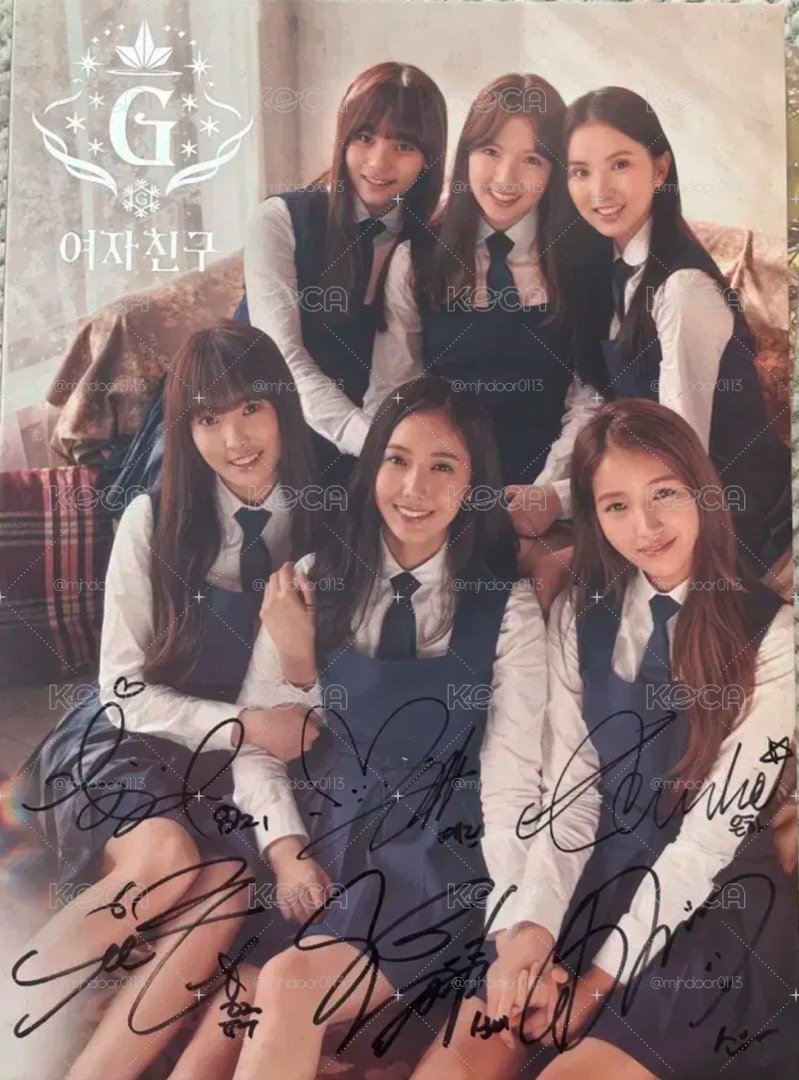 GFRIEND絕版mini3《Snowflake》親簽專