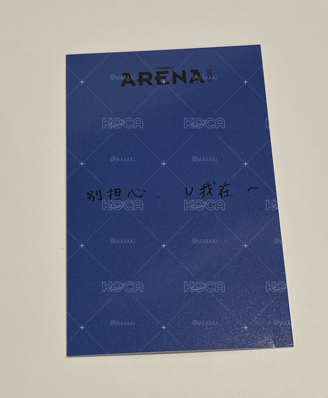 NCT WISH YUSHI_ARENA A版拍立得
