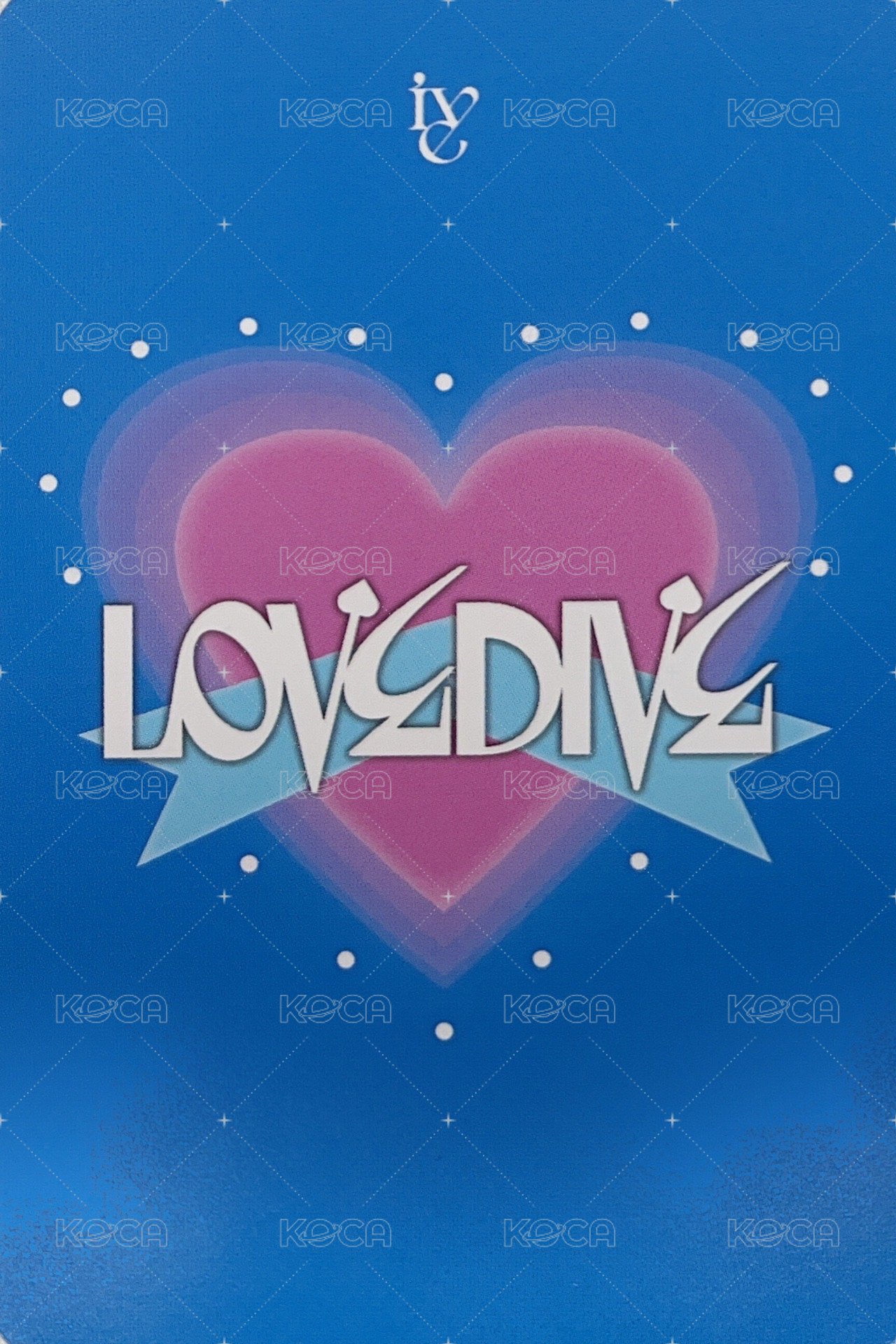 LOVE DIVE ny 特典卡 2.0秋 背面