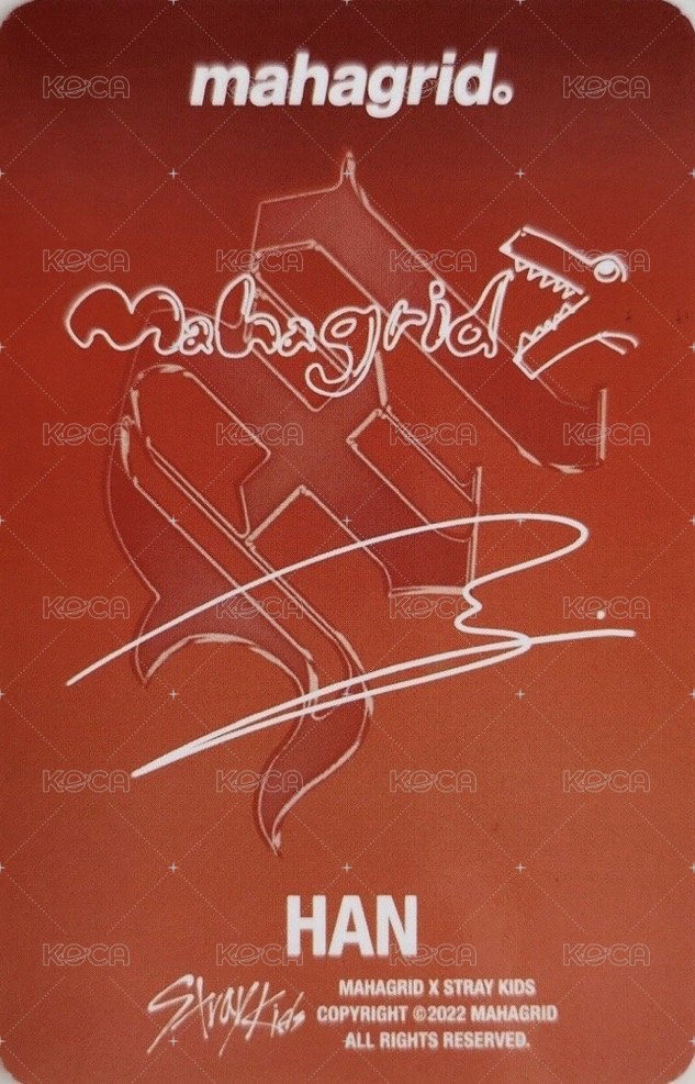 MAHAGRID 代言卡 3.0 背面