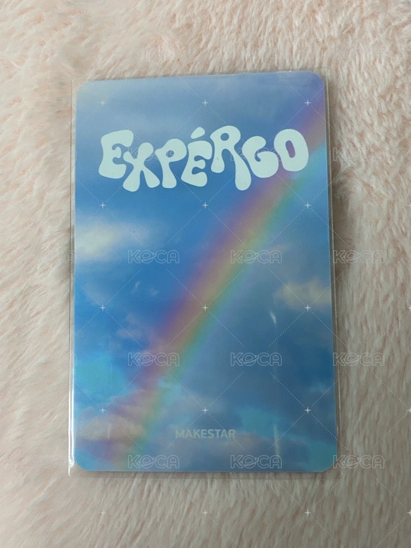 expérgo ms 簽售卡 3.0 泡泡莉 背面