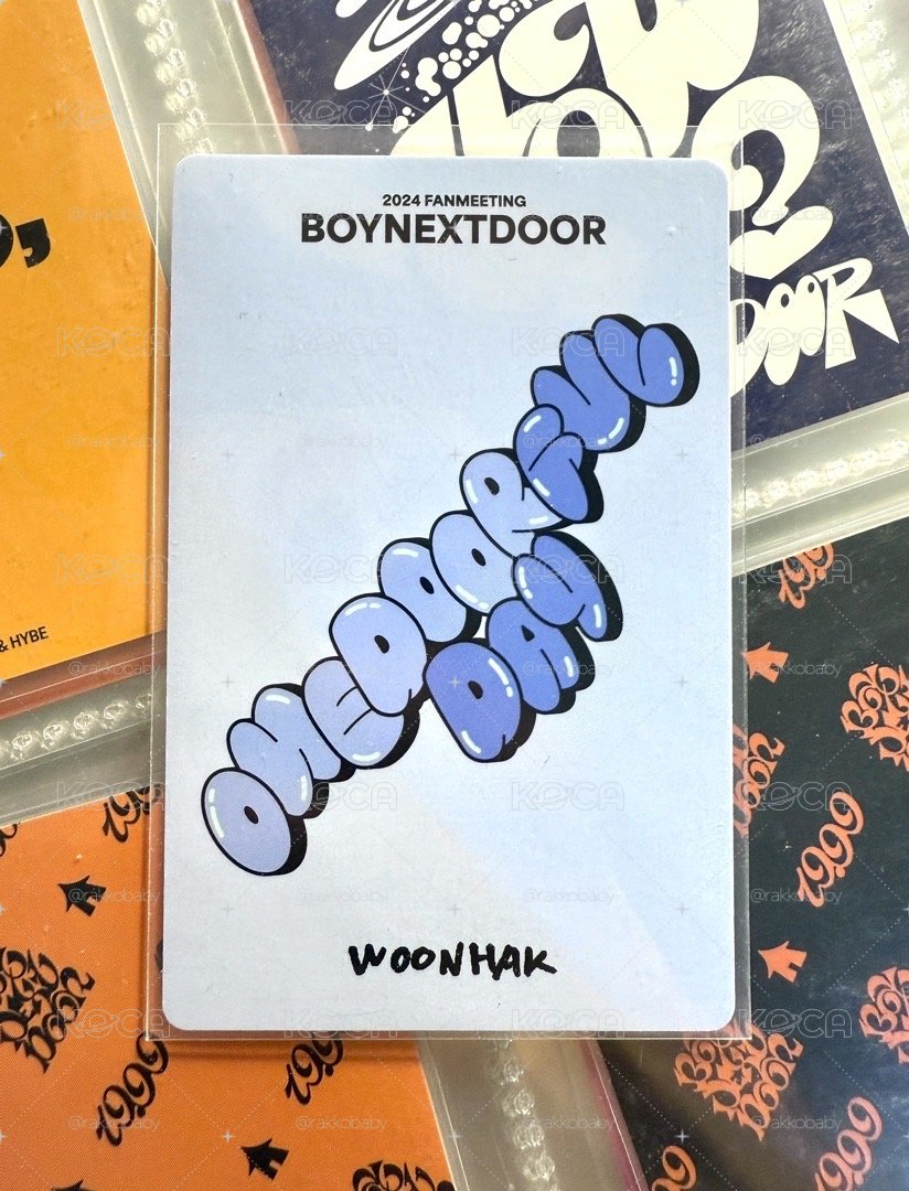 ONEDOORful Day 手燈卡 金雲鶴🔦