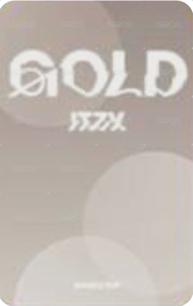 GOLD ms 上海 合照會 簽售卡 中簽卡 背面