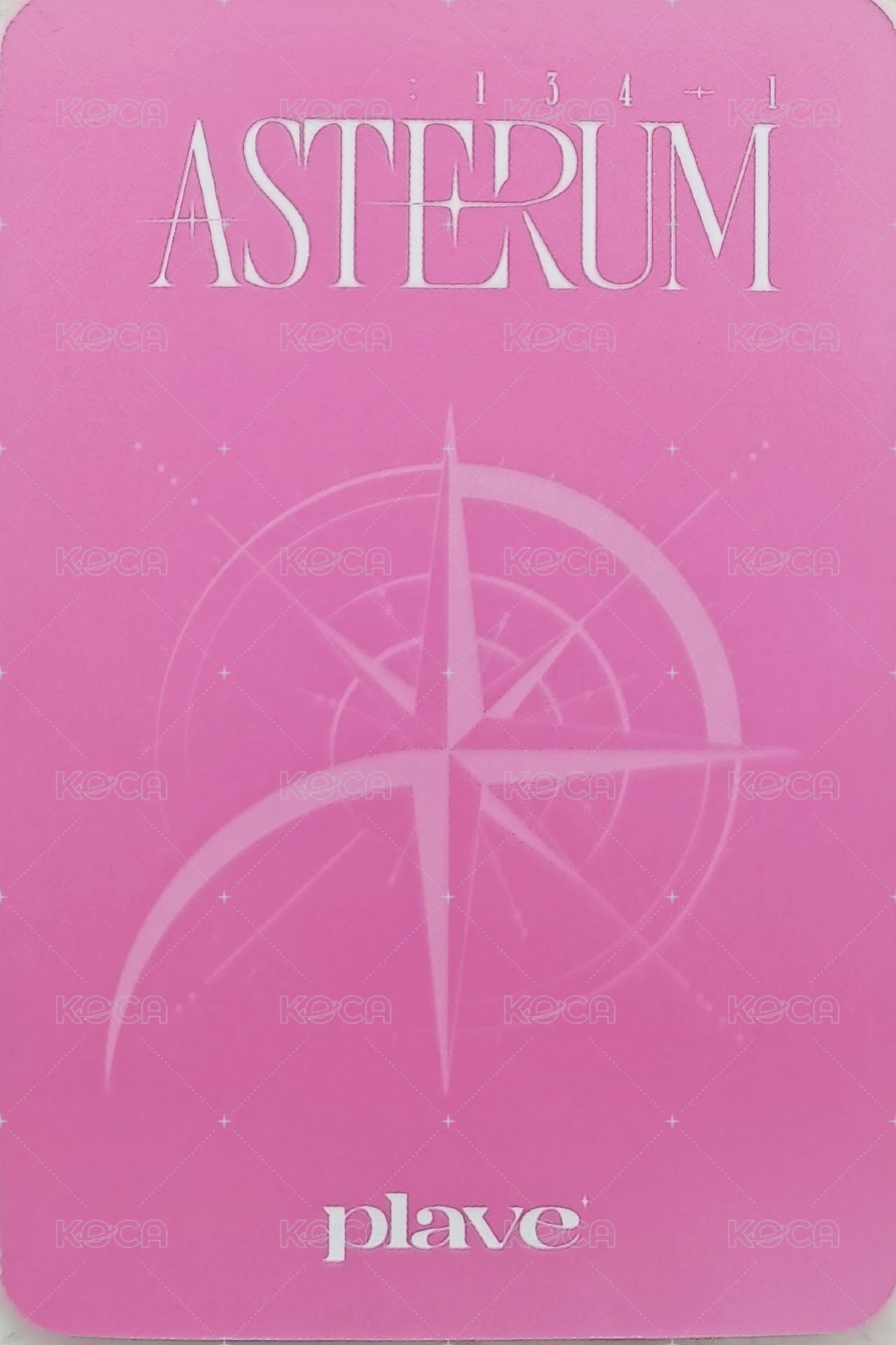 asterun am 特典卡 河玟迷二通路 背面