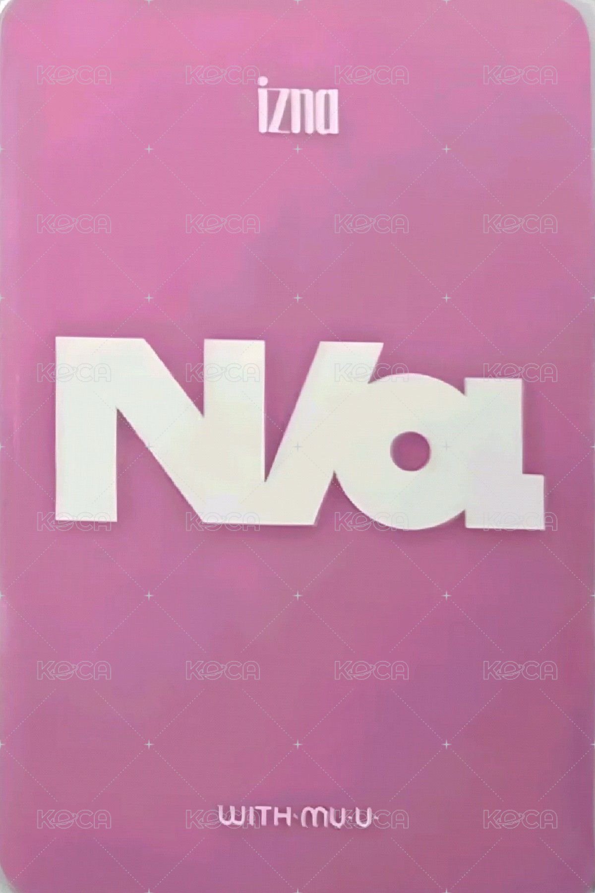N/a wm 6.0 簽售卡  背面