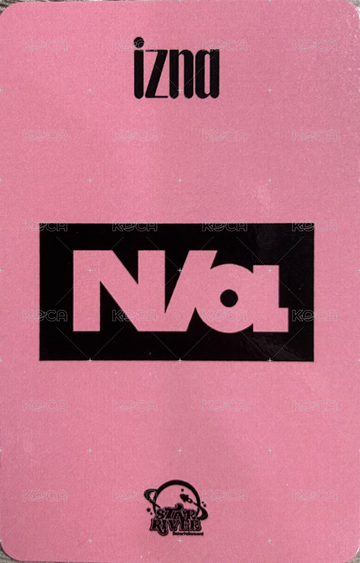 N/a sr 簽售卡  背面