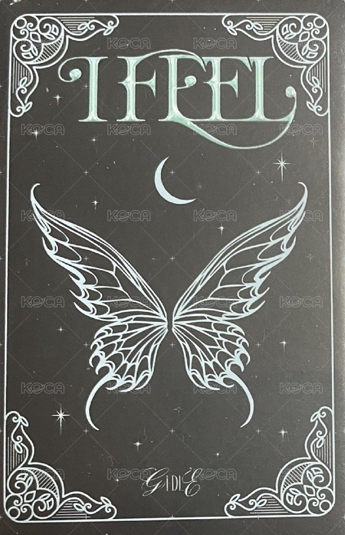 I feel 專輯卡 Butterfly版專卡-麵 背面