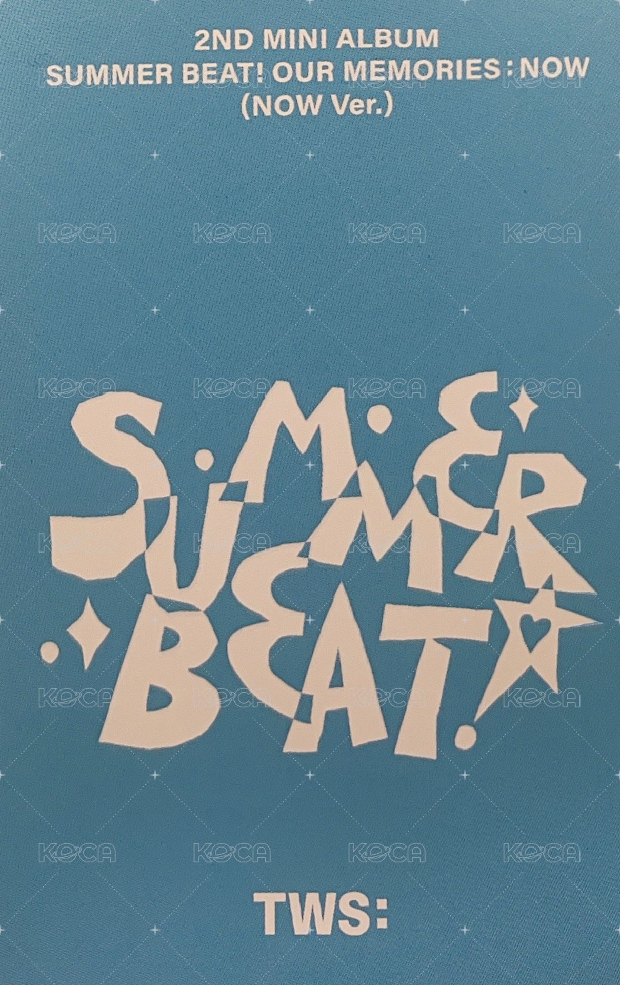 SUMMER BEAT! 專輯卡  背面