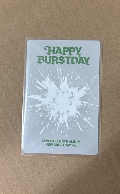 正五 專輯卡 正規五| NEW BURSTDAY ver.