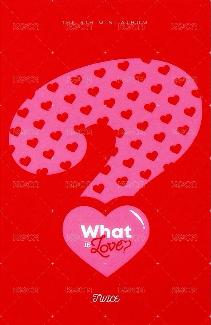 What is Love? 專輯卡 TWICE 多賢 WHAT IS LOVE 專卡 背面