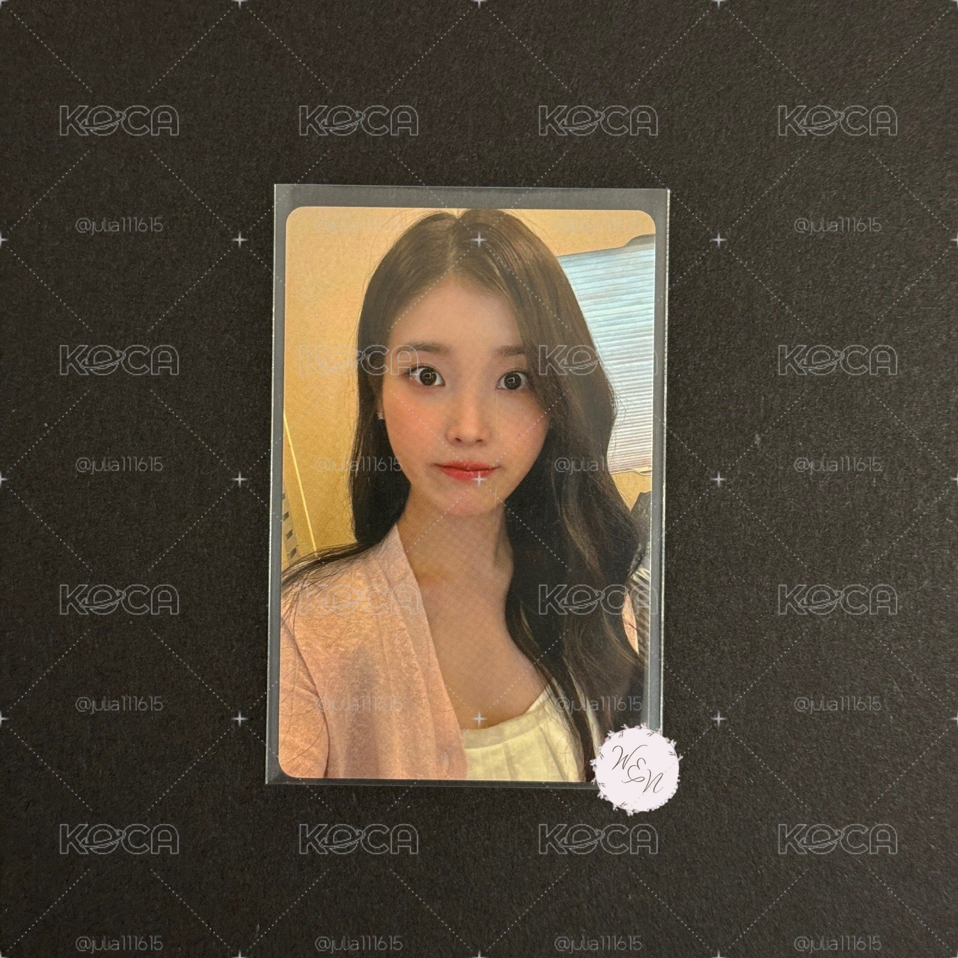 IU 李知恩 2023音波戒指小卡