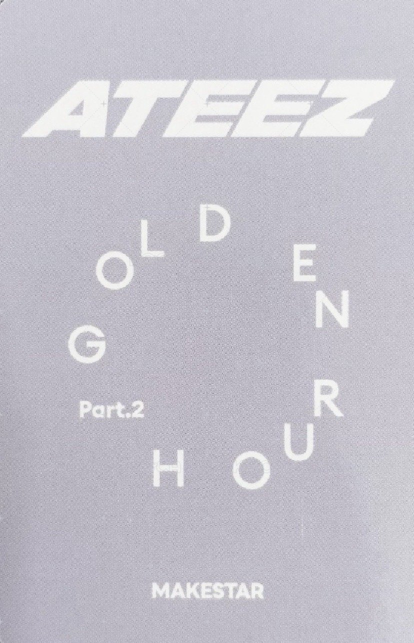 GOLDEN HOUR : Part.2 ms 特典卡  背面