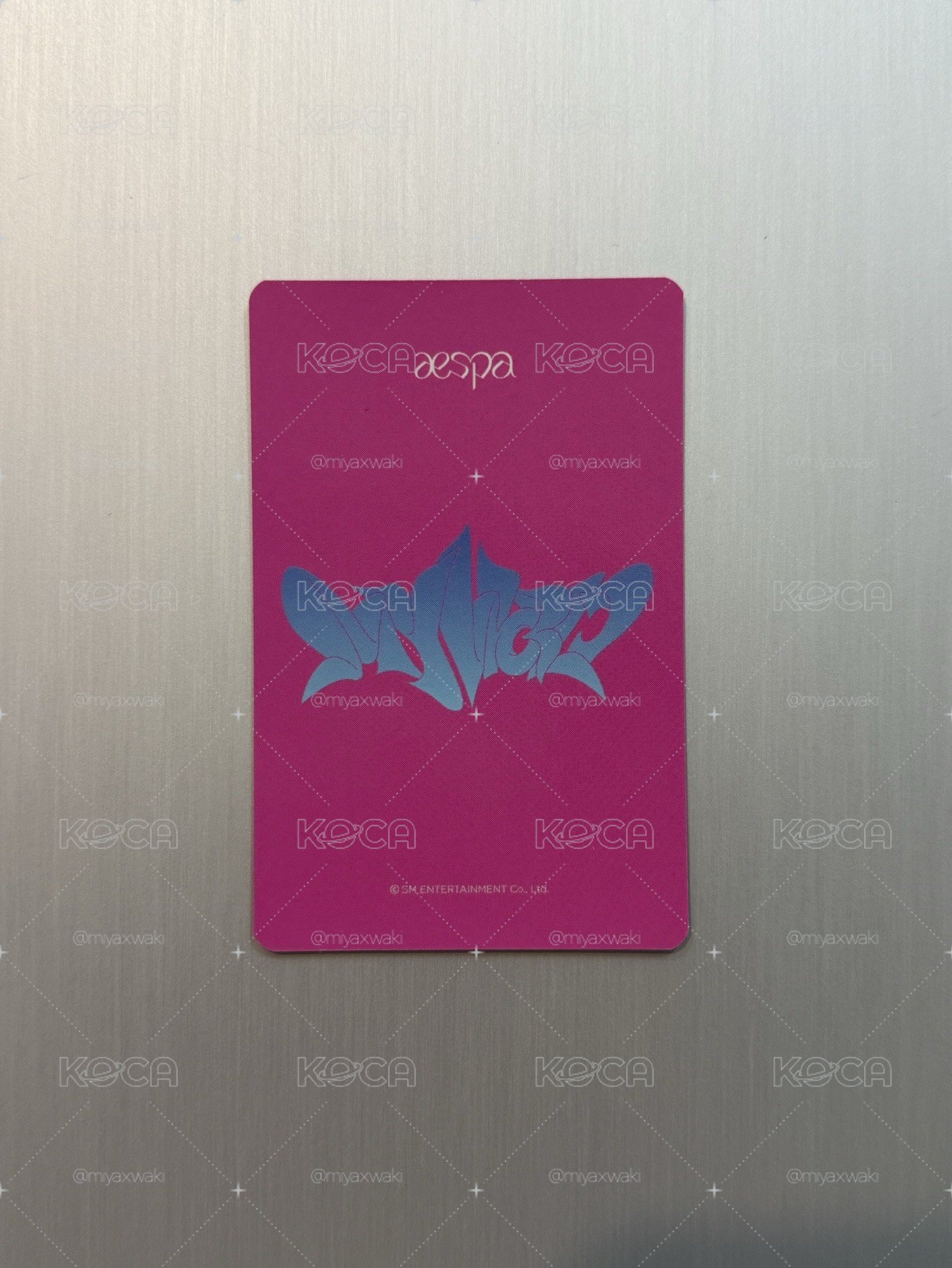 aespa MYWORLD wm預售吉 嘟嘴吉 Giselle 吉賽爾