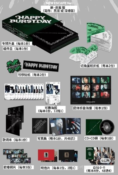 SEVENTEEN 正規五 NEW ESCAPE 含wvsjp特典*1