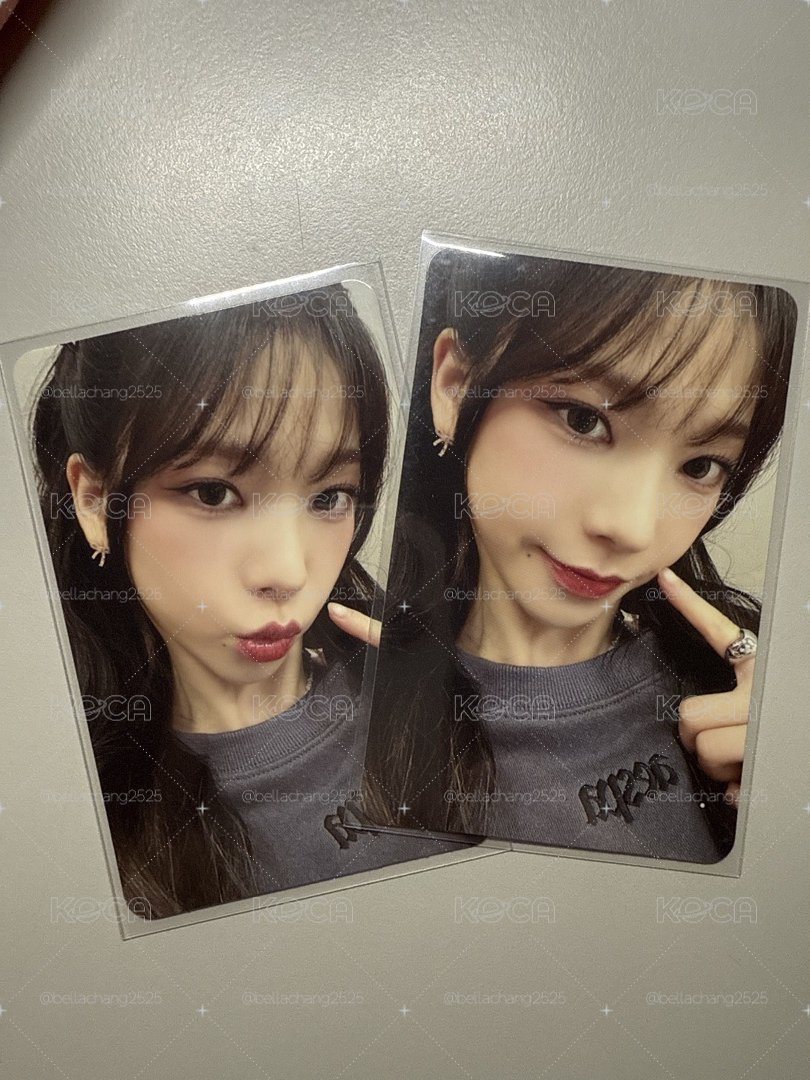 aespa Karina 十萬滿額 一對 最後一套降售