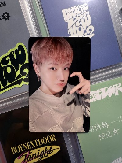 ❇️ HOW? yzy4.0 青島線下簽售卡 李常赫 粉髮