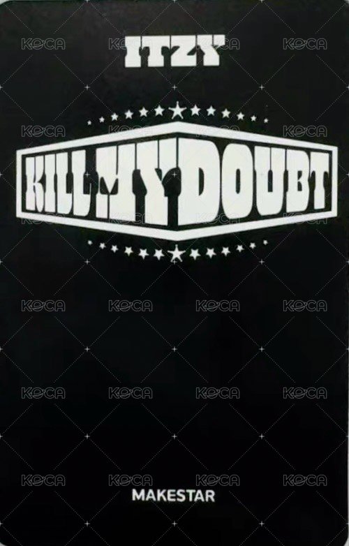 KILL MY DOUBT ms 1.0 幸運卡  背面