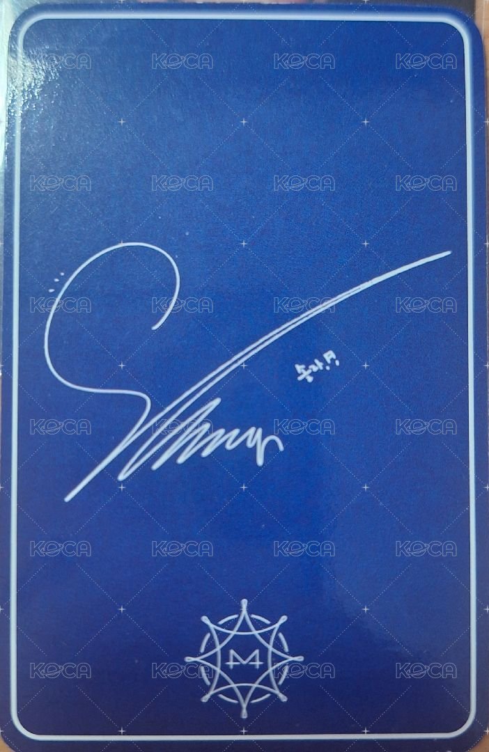 專輯卡 mamamoo solar 風花專卡 背面