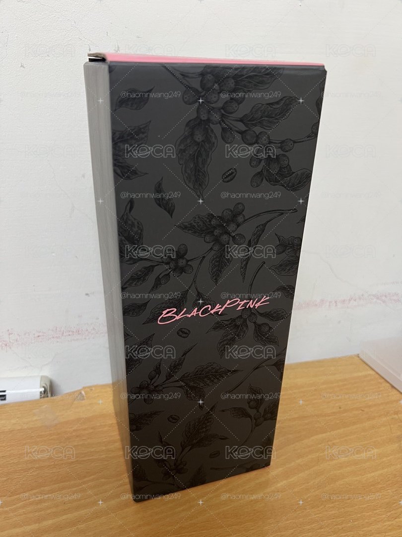 blackpink星巴克聯名黑色榴槤杯