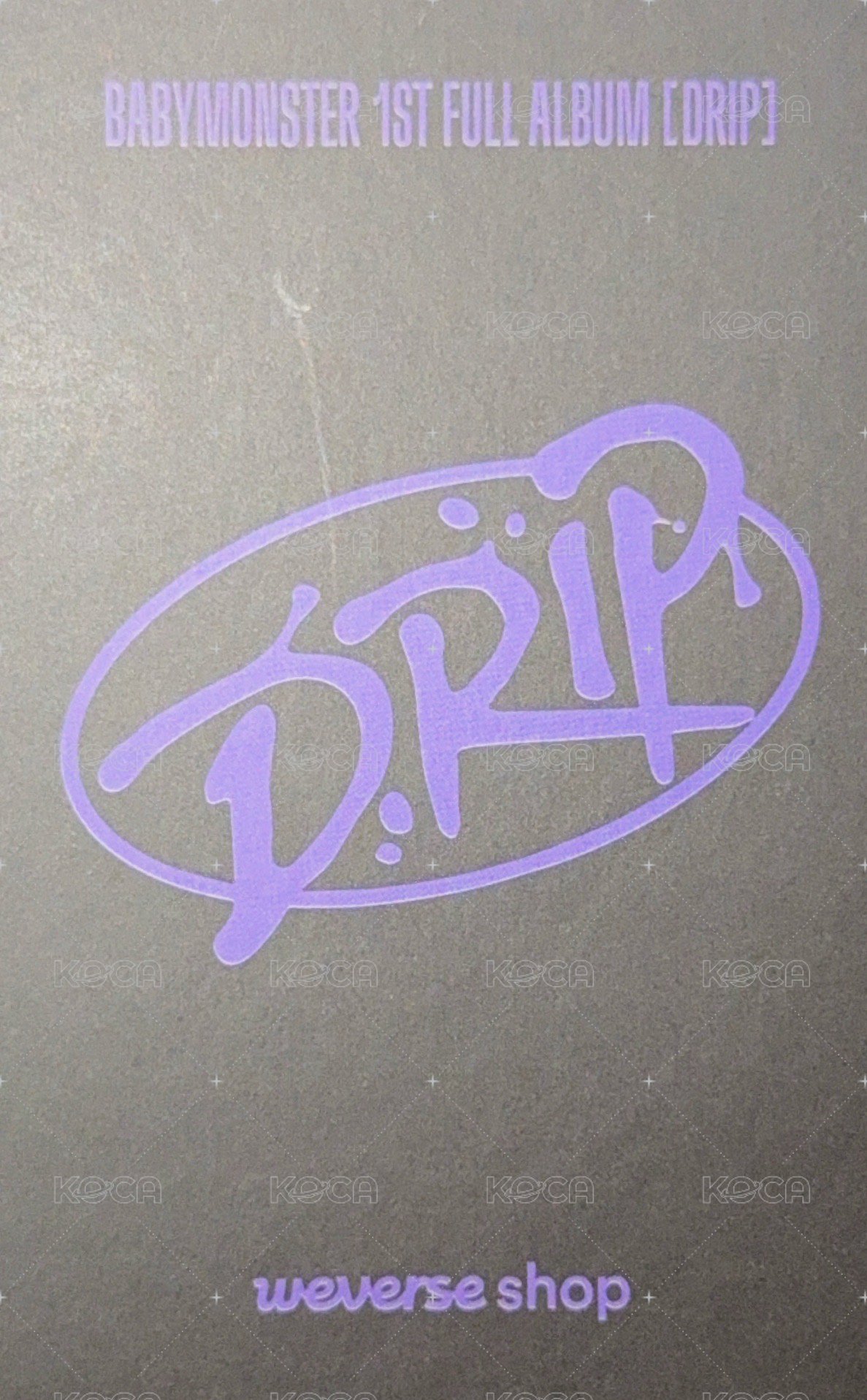 DRIP wvs 幸運卡 白色情人節 塔 背面