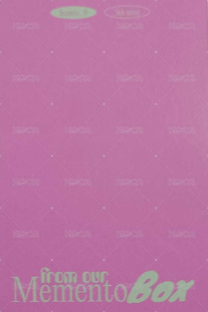 from our Memento Box 專輯卡 Memory ver. 背面