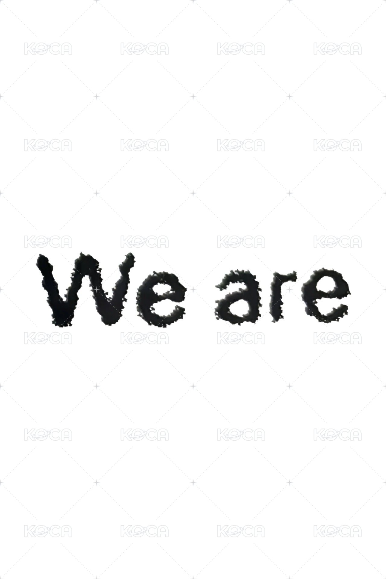 We are k4 簽售卡 2.0線下簽售 魔法學校 背面