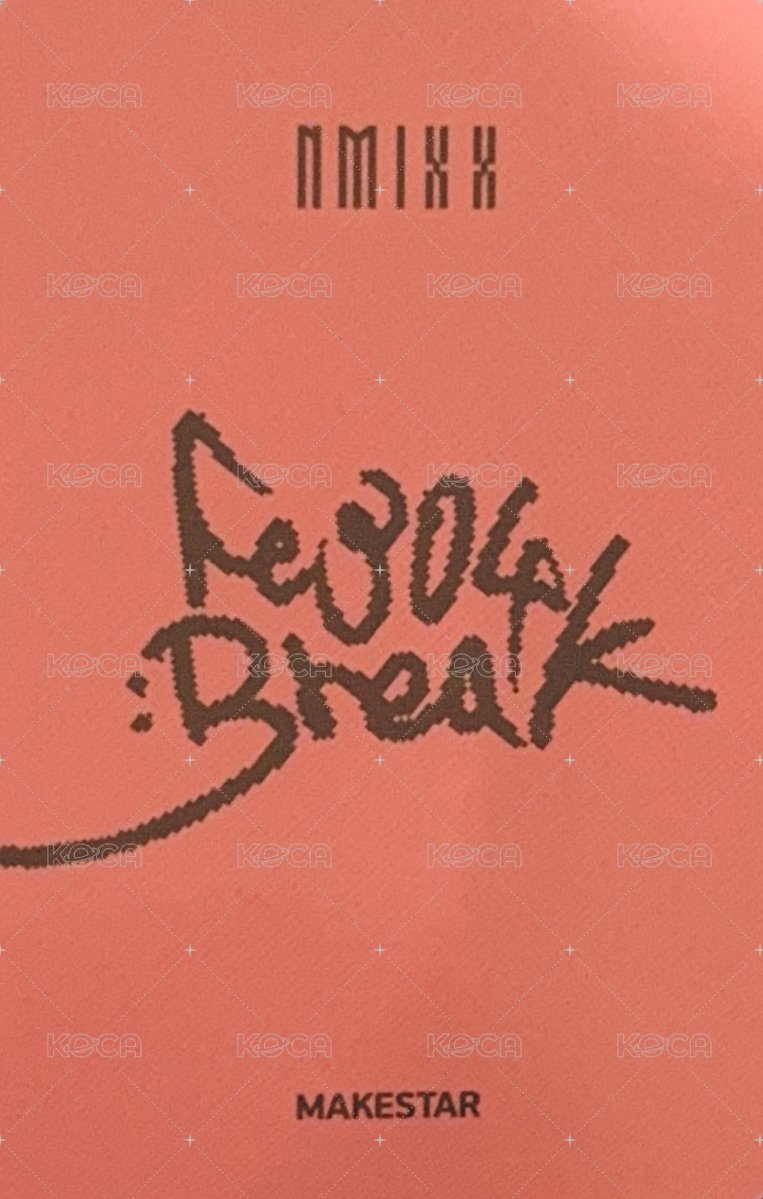 Fe3O4: BREAK ms 線下 幸運卡  背面