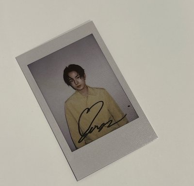 NCT WISH YUSHI_ARENA A版拍立得