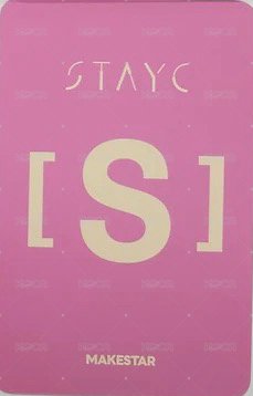 S ms 簽售卡 M6.0 髮夾勾 背面