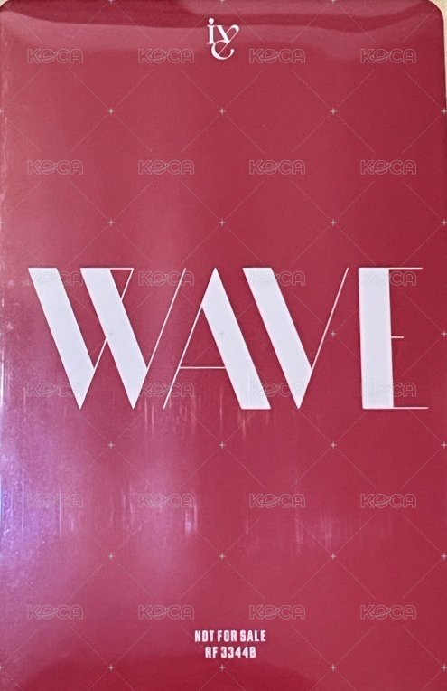 WAVE 專輯卡 專卡 背面