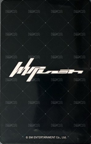 Whiplash kms 簽售卡 Wihplash  線下簽售 柚 KARINA 背面