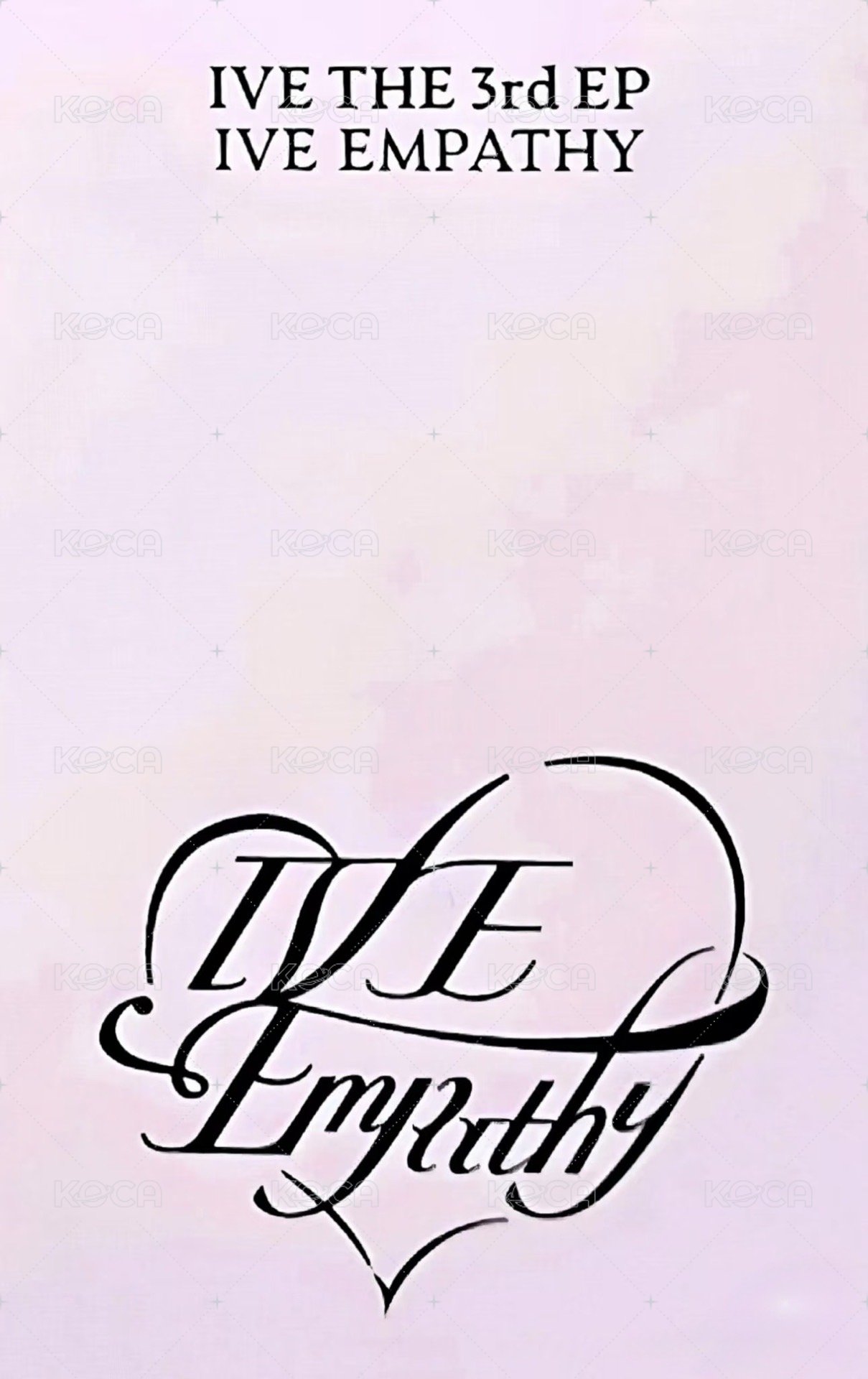 IVE EMPATHY 星船 特典卡 6+3 set 背面