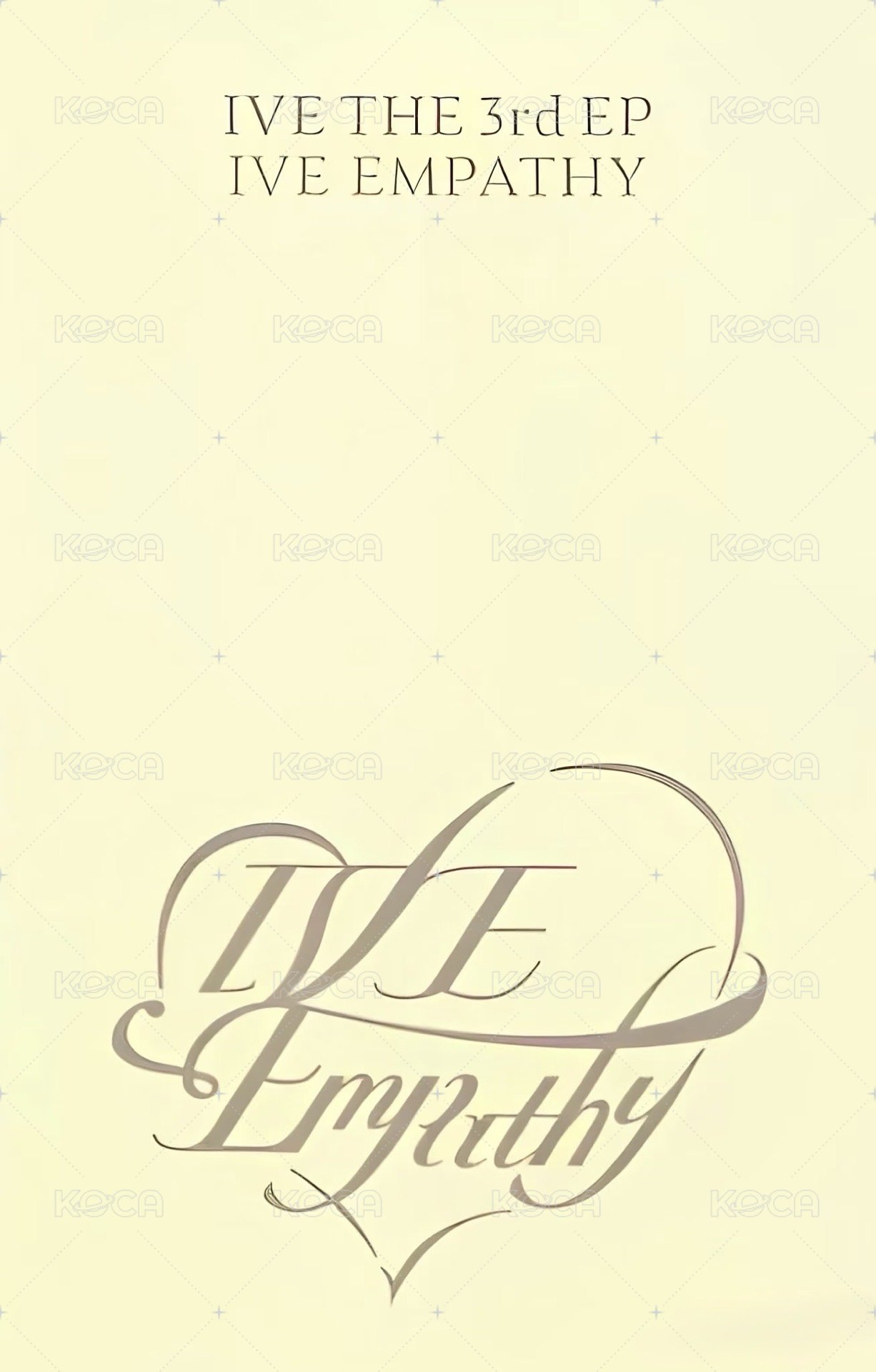 IVE EMPATHY 星船 特典卡 PB ver. 背面
