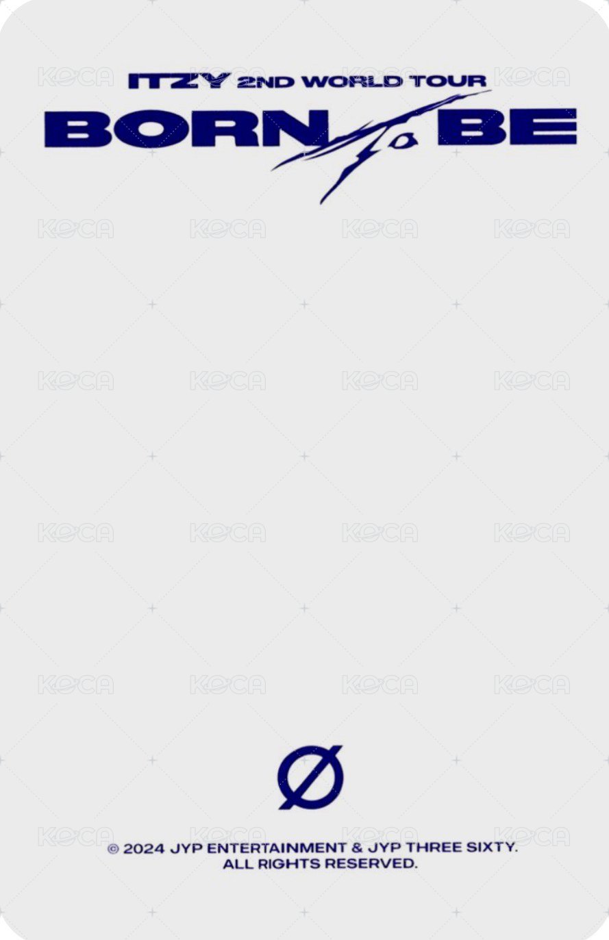 BTB 世巡 隨機卡  背面