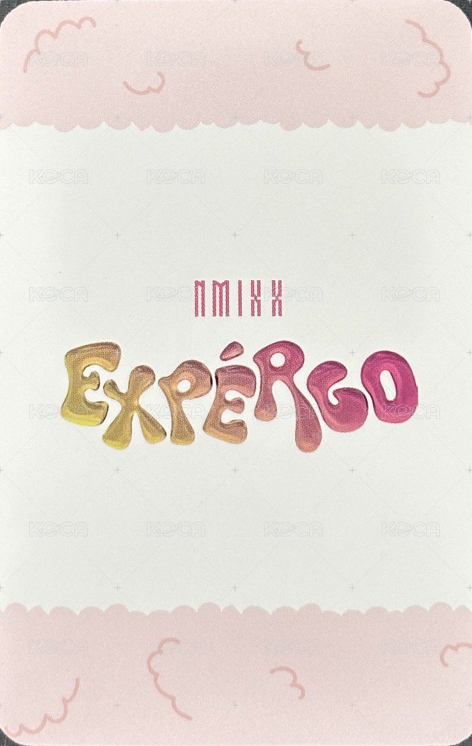 expérgo sw 簽售卡 4.0 髮帶莉 背面