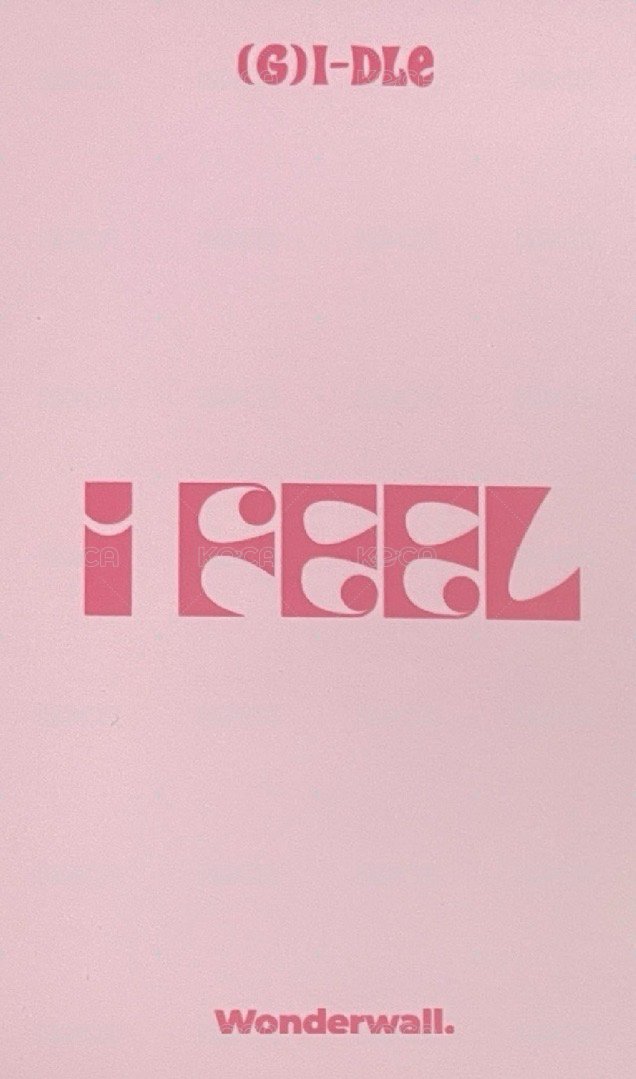 I feel wonderwall 特典卡 -娟 背面