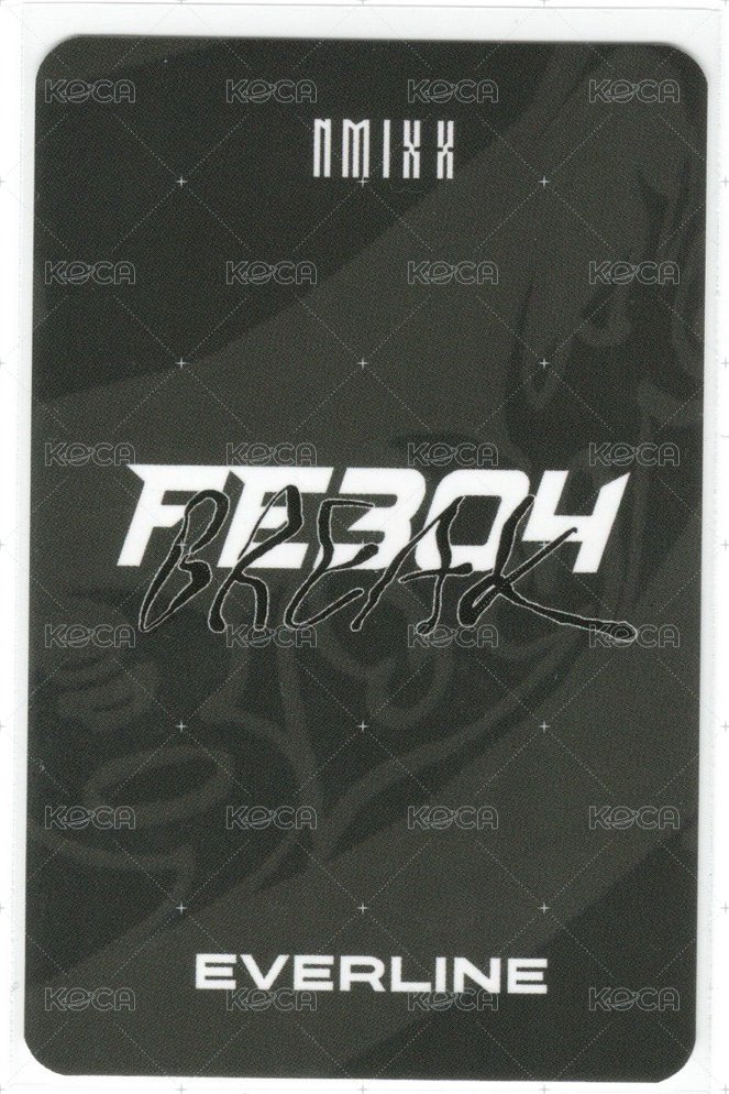 Fe3O4: BREAK el 幸運卡 LD 2.0 友 背面