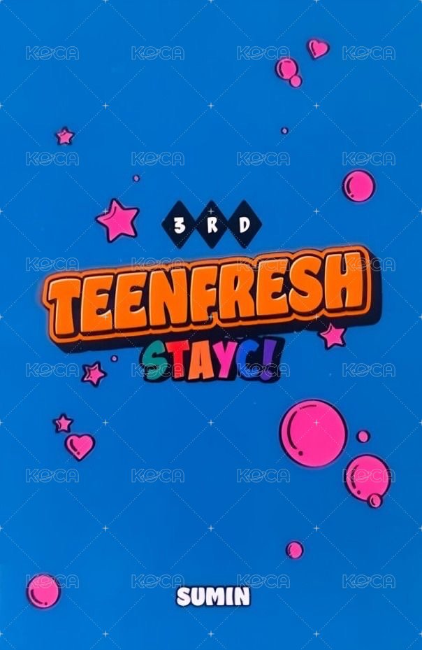 TEENFRESH 專輯卡 STAYC SUMIN 小卡 背面
