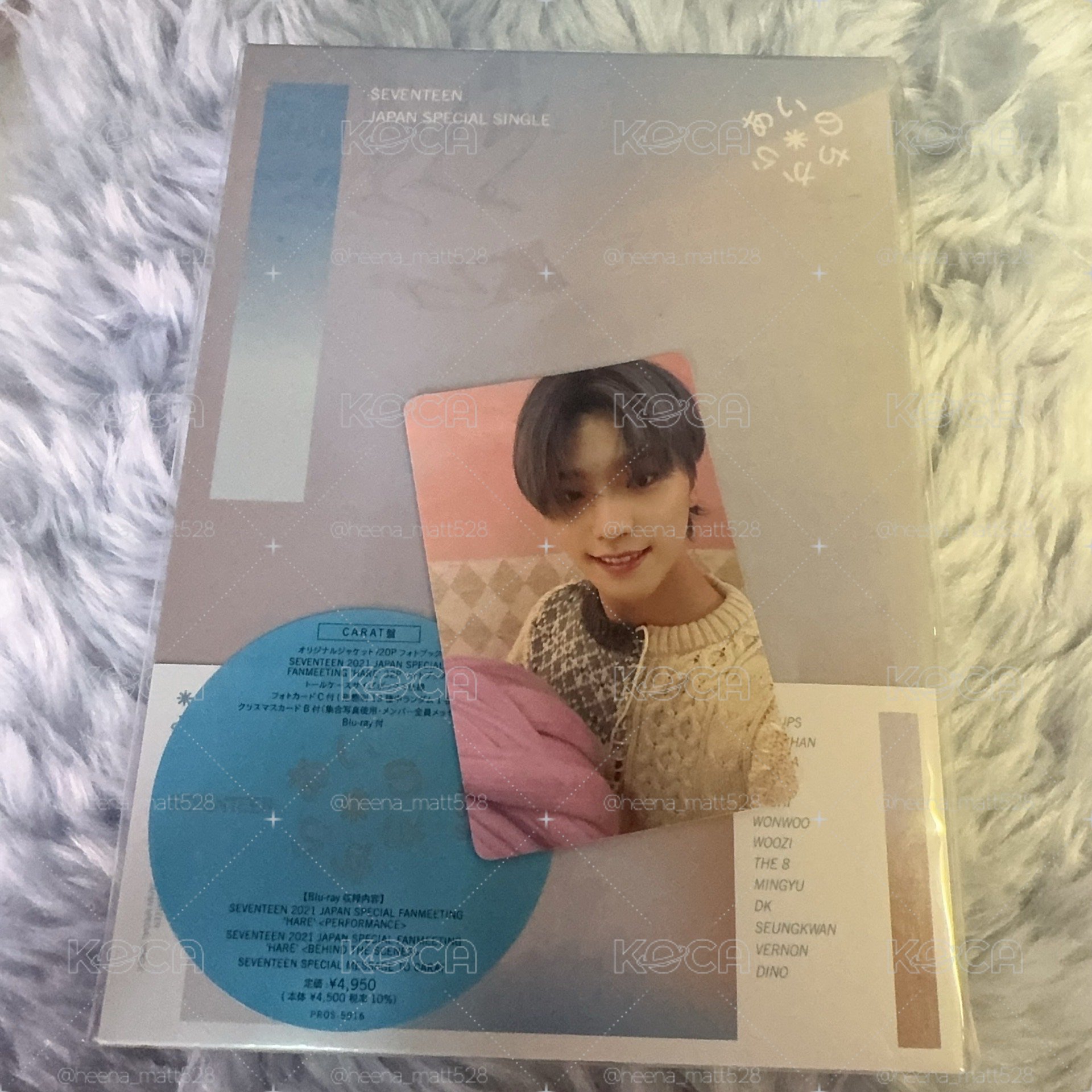 Seventeen Power of Love 克拉盤 Dino